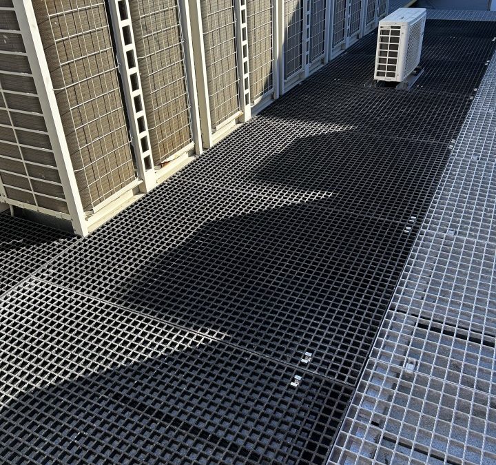 Safe Rooftop HVAC Access Solution for Major Medical Centre